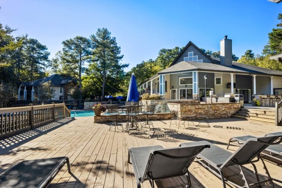 Resort Style Pool with Sundeck