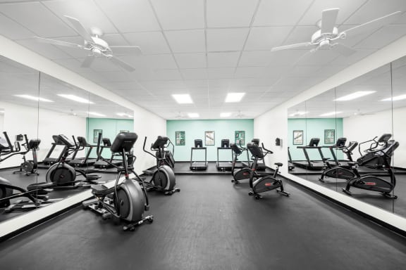 Fitness Center with Cardio Room