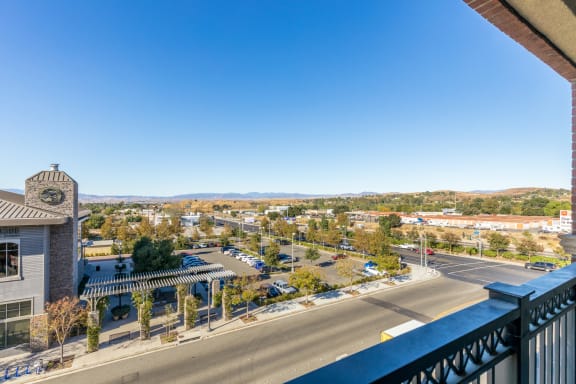 Enjoy Views From Your Private Balcony