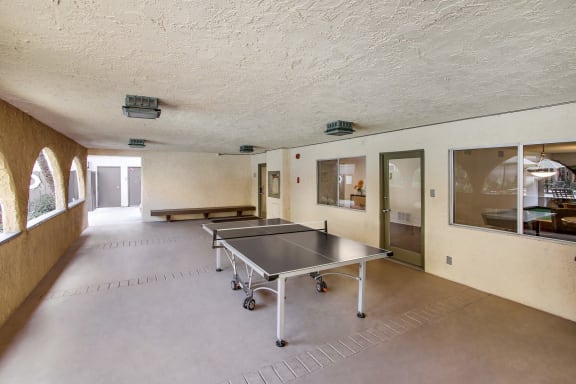 Recreation Room with table tennis