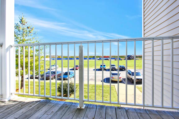Balcony  at Morris Estates Apartments, Hopkinsville, Kentucky