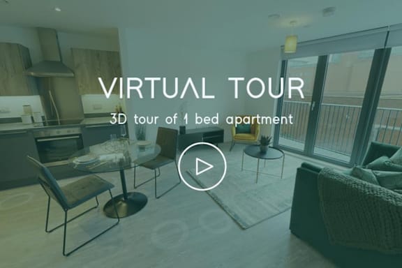 virtual tour 3d tour of a 1 bed apartment at Vox Apartments, Manchester