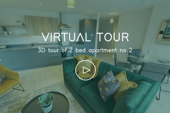 virtual tour 3d tour of a 3 bed apartment at Vox Apartments, Manchester, M15 4YD