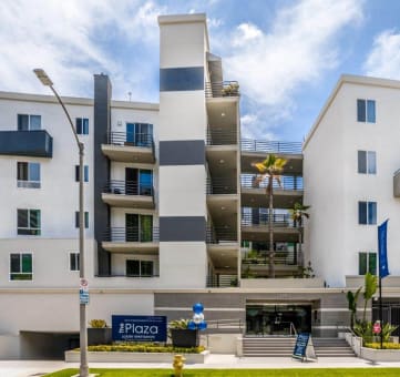 Property Exterior at The Plaza Apartments, California
