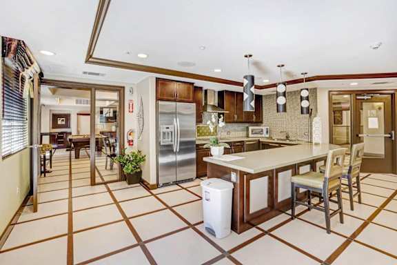 Resident Clubhouse at Apex Mission Valley, San Diego