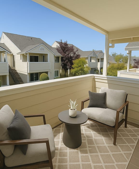 Balcony And Patio at Emerald Pointe, Rohnert Park, CA 94928