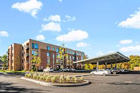 The Hamilton Passive House building. The first Phius Zero net zero apartment building in Pennsylvania located in Exton, PA