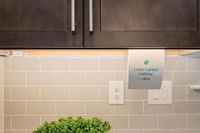 Illuminate your cooking surface with our under cabinet lighting
