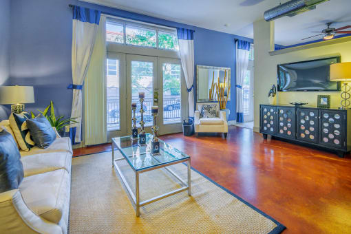 Lofts at Lakeview Apartments - Interior - Living room