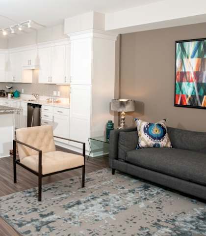 Open Floor Plan at The Shoreham, St. Louis Park, MN