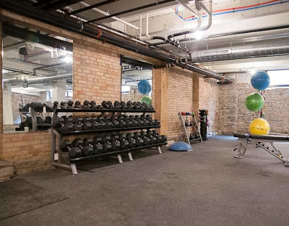 24 Hour Fitness Center at 700 Central Apartments, Minneapolis, 55414