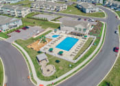 Thumbnail 56 of 57 - Aerial shot of property and amenities