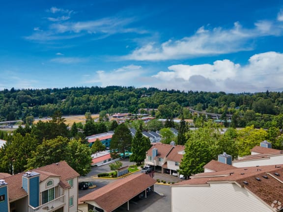 Our Apartment Building and Property at Newport Heights Apartment in Tukwila Washington