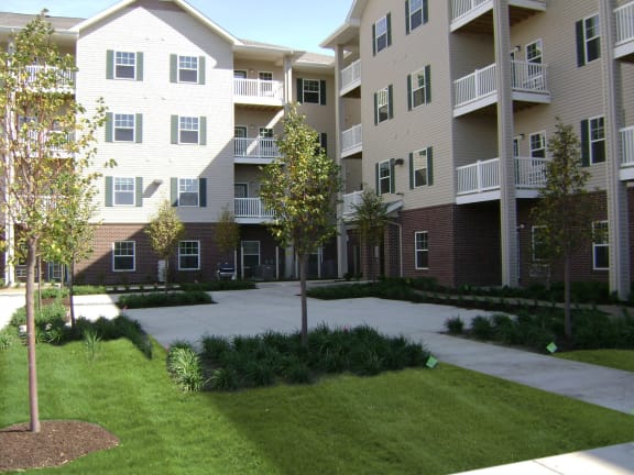 Outside patio area