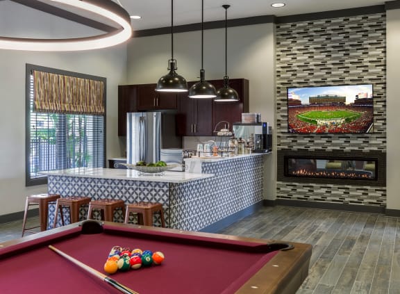 Billiards at Integra 360 Apartments, Winter Springs