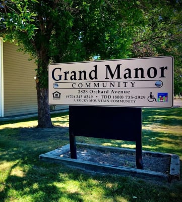 Front of Building at Grand Manor, Colorado, 81501