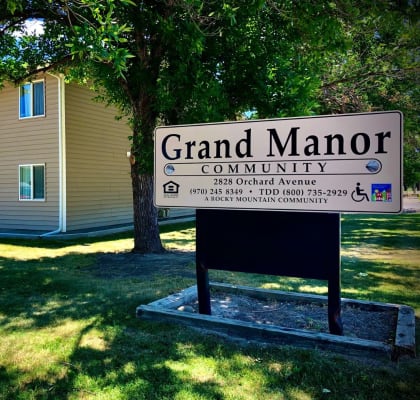 Front of Building at Grand Manor, Colorado, 81501