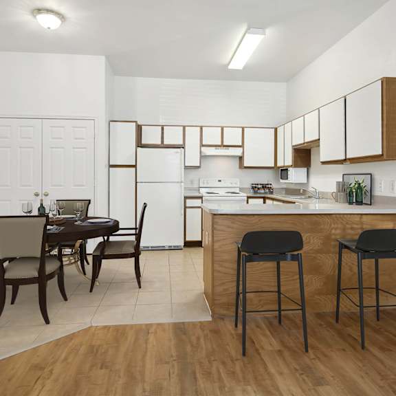 Kitchen at Fallbrook Ranch in Houston TX