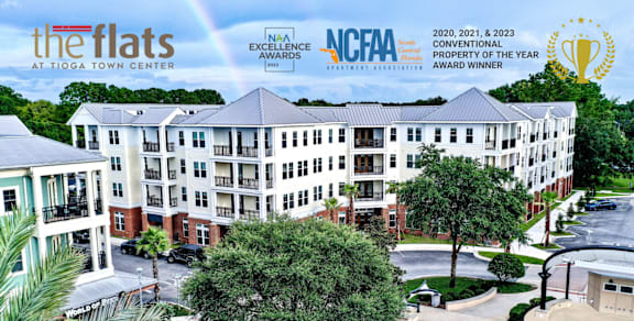 The Flats at Tioga Town Center has won multiple awards.
