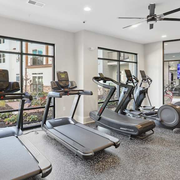 Fitness Center View at Innsbrook Square, Glen Allen, Virginia