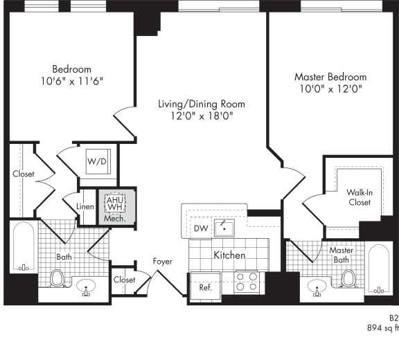 affordable two bedroom apartments in baltimore md