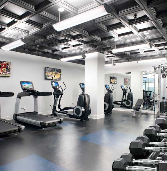 Fitness Center at Central Station, Evanston, IL