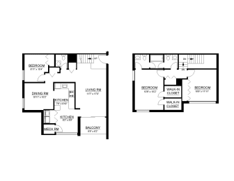  Floor Plan C2 3 Bed 1 Full Bath 2 Half Bath Loft