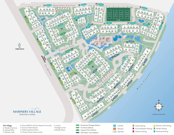 a map of the residences condominium site plan