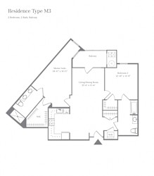 C2 Floor Plan at 140 Mayhill, New Jersey, 07663