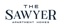 The image is a logo for a company named "The Sawyer Apartment Homes".