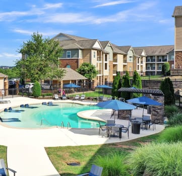 take a dip in our resort style pool