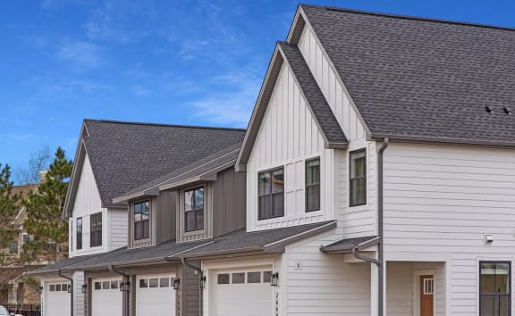 a rendering of a group of houses in a row at Foxtail Hollow, Blaine, 55449