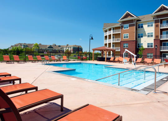Swimming Pool at Skye at Arbor Lakes Apartments in Maple Grove, MN
