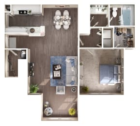  Floor Plan Belmont