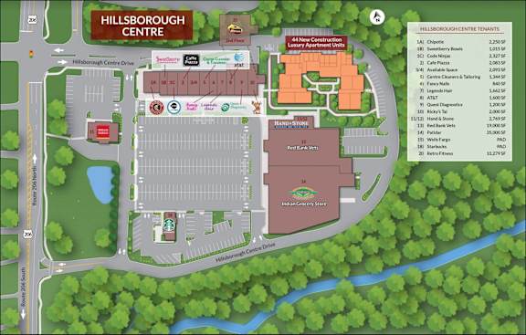 Sitemap at The Franklin at Hillsborough Apartments, Hillsborough, New Jersey
