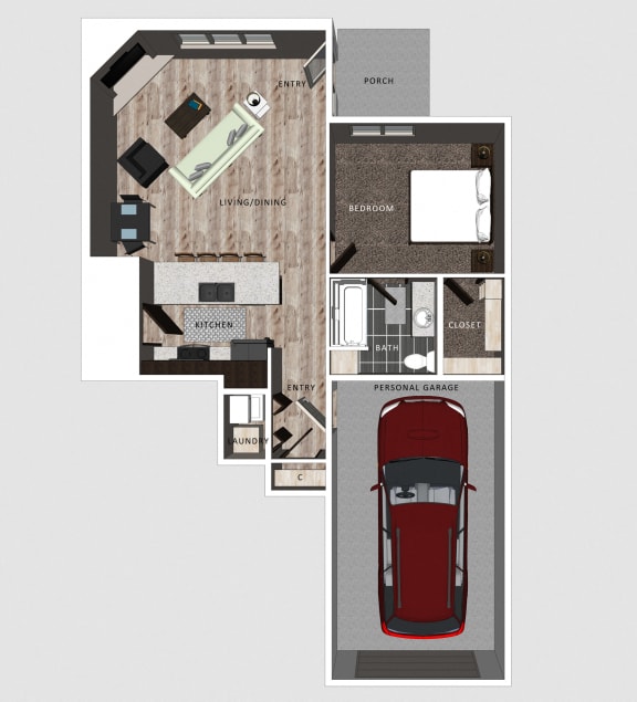 Embry floor plan- The Villas at Falling Waters