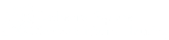 The image is a logo for Cathedral Square Senior Citizens Housing.