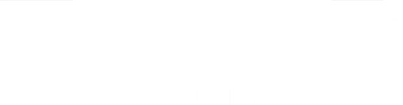 A black and white image of a logo for Avenues 5 Residential.