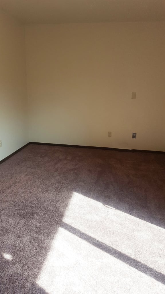 This image shows a bedroom with some outlets