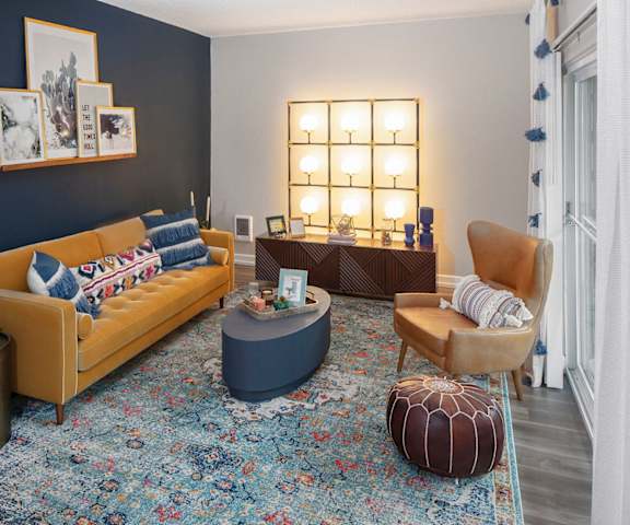 Stylish Living room at Canyon Park, Beaverton, OR 97005