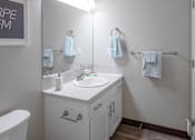 Thumbnail 27 of 33 - Bathroom at Canyon Park Apartments, Beaverton