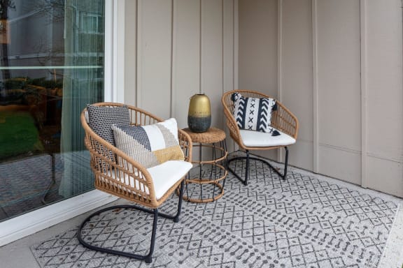Patio at Canyon Park, Beaverton, 97005