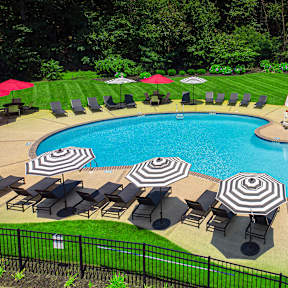 Shimmering Pool at Atlantic Pointe Apartments, Atlantic Highlands, New Jersey