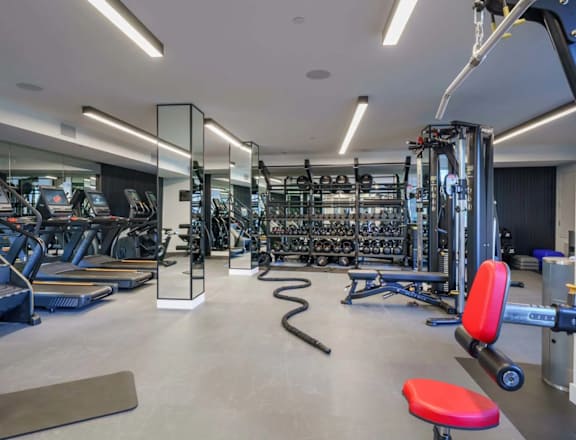 Gym at NoMa Apartments, California, 94596
