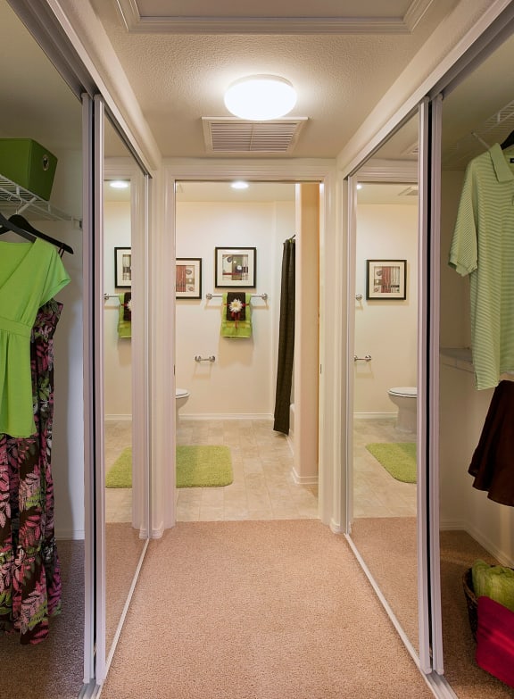 closets at Sumida Gardens Apartments, Santa Barbara, 93111