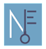 a green background with a blue and white logo and the words neighborhood at englewood