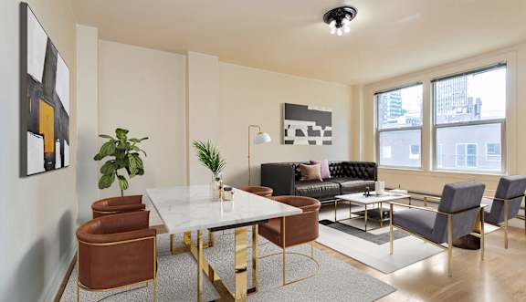 Living Space at The Windham Apartments, Seattle, 98121