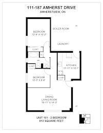  Floor Plan 111-187 Apartment 2