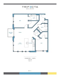 C3 Floor Plan at Trifecta Belmar, Colorado