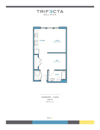 S1 Floor Plan at Trifecta Belmar, Colorado, 80226